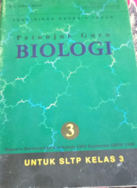 Image of Petunjuk guru biologi
